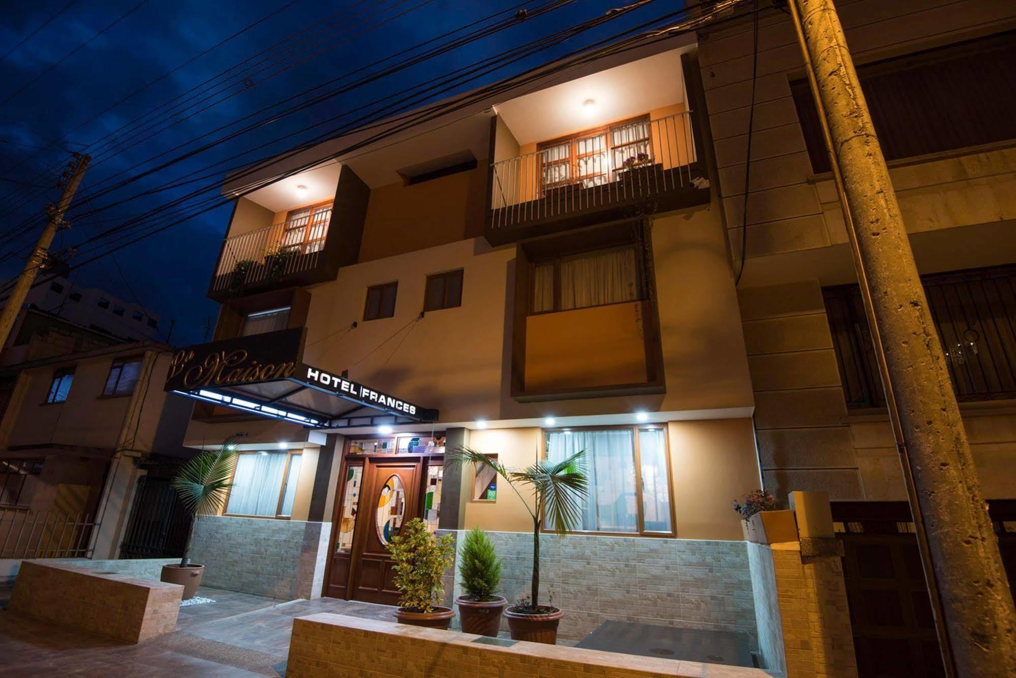 Hotel Frances La Maison Pasto Exterior photo